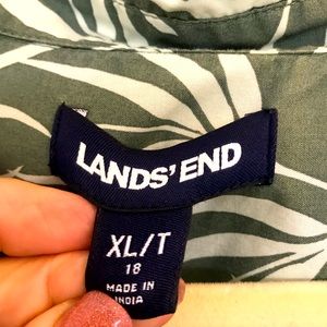 Boyfriend cut Land’s End shirt xl-tall
